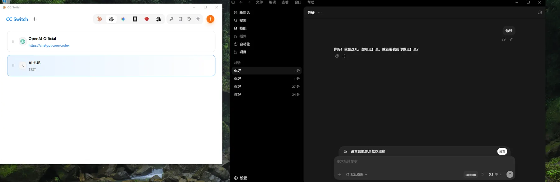 Codex 正常响应